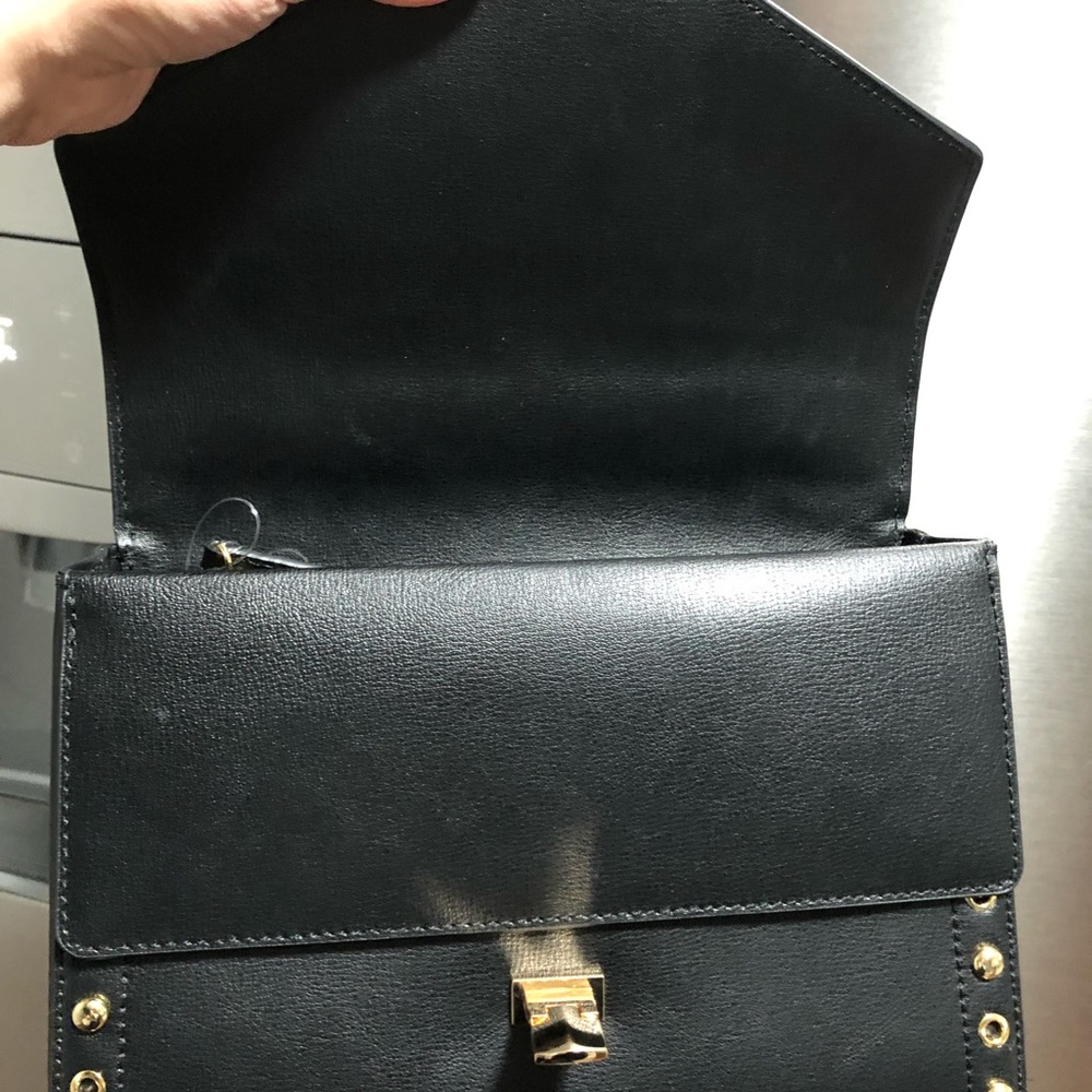Michael kors top handle medium kinsley satchel   New with tags BLACK - Picture 6 of 7